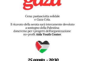 “Pastasciutta per Gaza”: l’evento solidale per la Palestina a Sala Consilina