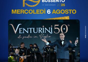 Premio Terre del Bussento al maestro Bruno Venturini per celebrare 50 anni di carriera