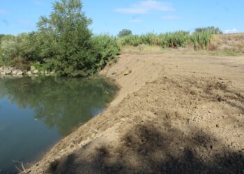 Sbancamento abusivo sul fiume Sele: denunciato un imprenditore