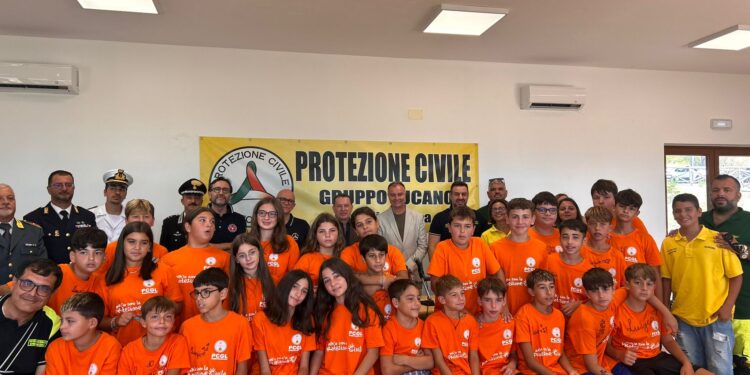 Maratea, concluso il Campo Scuola “Anche io sono la Protezione Civile”