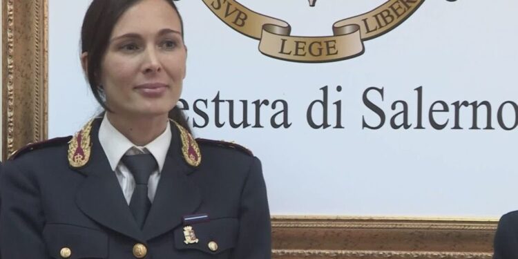Questura di Salerno. Il vice Questore, Lara Cianciulli è la nuova dirigente dell’Ufficio Prevenzione Generale e Soccorso
