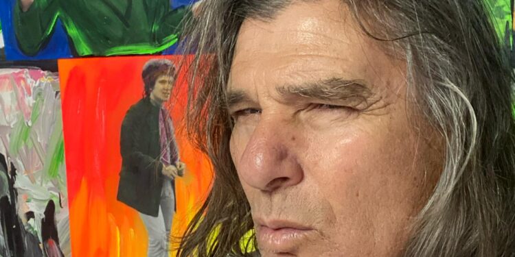 Il pittore Fernando Mangone omaggia Lucio Battisti nel 27° anniversario della scomparsa