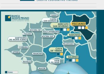 La Banca Monte Pruno cresce ancora: nuove sedi nell’Agro-Nocerino e in Costiera Amalfitana