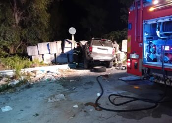 Tragedia a Pontecagnano: 20enne perde la vita in un violento schianto contro blocchi di cemento