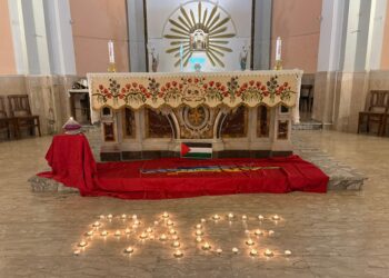 Sant’Arsenio, veglia di preghiera per Gaza: la comunità si è raccolta per invocare la pace