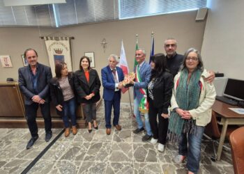 L’amministrazione di Sala Consilina accoglie il sindaco della città maltese di Vittoriosa