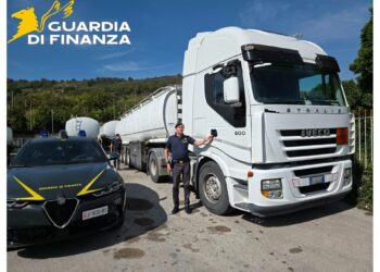 Contrabbando di gasolio: bloccata e sequestrata cisterna a Castel san Giorgio