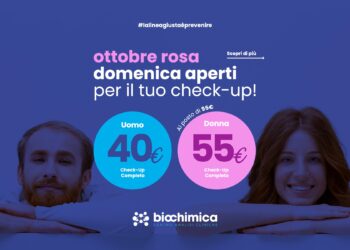  Centri Biochimica aperti di domenica per il tuo check-up: prevenzione accessibile a tutti nell’ambito dell’Ottobre Rosa