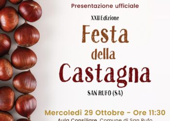 San Rufo, domani si presenta la XXII Festa della Castagna