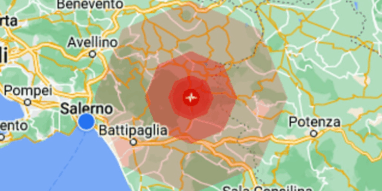 Forte scossa di terremoto colpisce la provincia di Avellino: epicentro a Grottolella