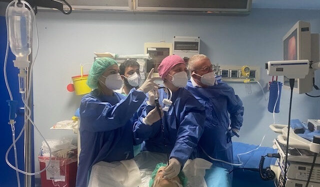 Intervento innovativo a Eboli: rimosso un seme di cece dal polmone di una paziente di 70 anni