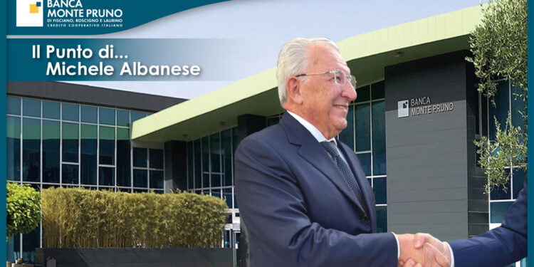 “Il credito che serve al paese: fiducia, proporzionalità e presenza nei territori”. Le riflessioni del Presidente della Banca Monte Pruno, Michele Albanese
