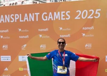 Due trapianti di rene e una medaglia: il lucano Angelo Panio bronzo ai World Transplant Games