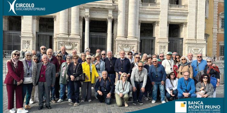Il Circolo Banca Monte Pruno al Giubileo 2025