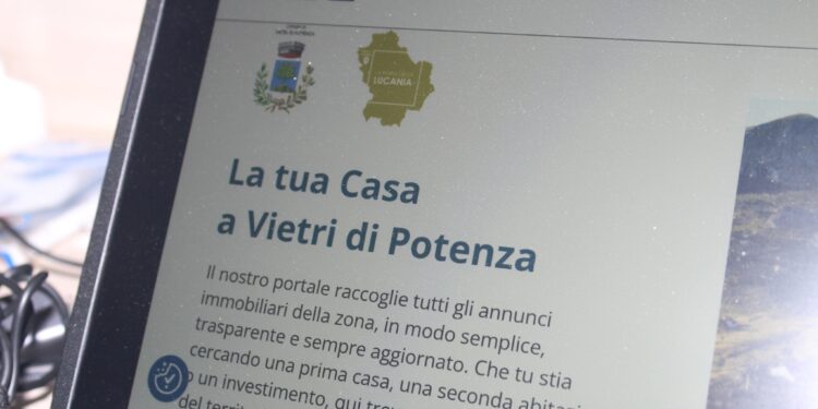 Nasce “Case Vietri di Potenza”, il sito per cercare casa nel comune lucano