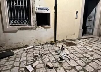 Ancora un assalto ad un bancomat  con la “marmotta”: nuovo colpo nella notte a Pescopagano