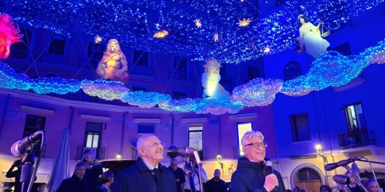 Salerno accende la magia: inaugurata la 20ª edizione di Luci d’Artista