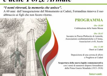 Ferrandina scopre la nuova lapide in memoria dei Caduti della Grande Guerra