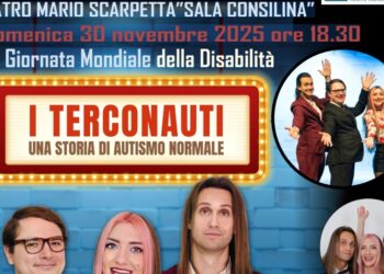 I Terconauti e il Coro di Mani Bianche a “Teatro in Sala” per la “Giornata Internazionale delle Persone con Disabilità” 2025
