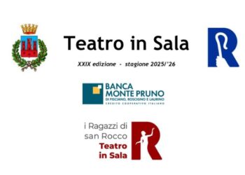 Teatro in Sala: al via la XXIX edizione della storica rassegna di arti performative con il sostegno della Banca Monte Pruno