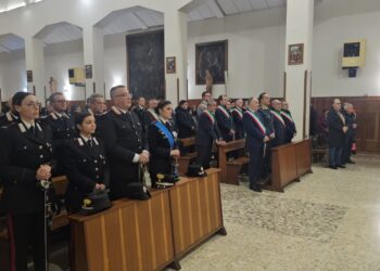 La Compagnia Carabinieri di Sala Consilina celebra la Virgo Fidelis nella chiesa di Cristo Re a Polla