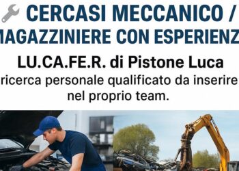 Lu.Ca.Fe.R. di Polla cerca personale: opportunità per meccanici e magazzinieri