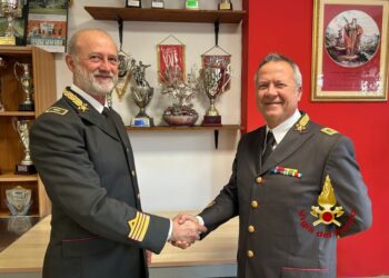 Vigili del Fuoco, Salerno saluta Massimo Silvestrini: va in pensione il Primo Dirigente dopo 31 anni di servizio