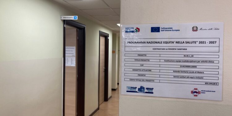 A Matera l’ambulatorio di psicologia nel programma nazionale “equità nella salute”