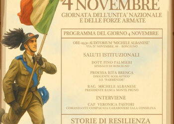 Roscigno celebra il 4 novembre tra memoria, educazione e comunità: la Banca Monte Pruno al fianco delle nuove generazioni