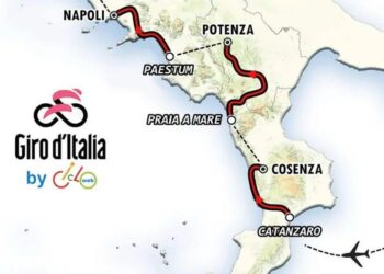 Giro d’Italia 2026, la quinta tappa arriva a Potenza: “Grande promozione per i nostri territori”