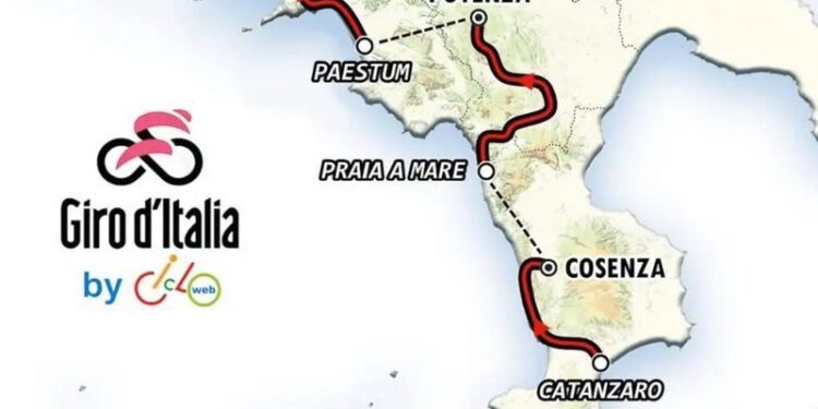 Giro d’Italia 2026, la quinta tappa arriva a Potenza: “Grande promozione per i nostri territori”