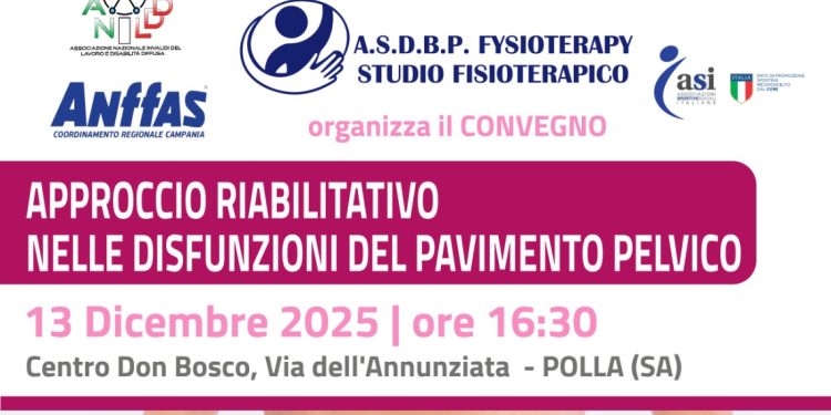 Convegno a Polla: focus sull’approccio riabilitativo alle disfunzioni del pavimento pelvico
