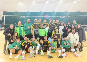 Valdiano Volley compie l’impresa a Marcianise e conquista il terzo posto