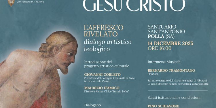 Il Santuario di Sant’Antonio di Polla svela l’affresco restaurato “La discesa agli inferi”