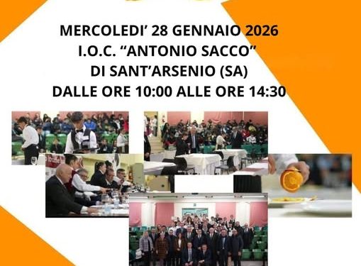 All’istituto “Sacco” di Sant’Arsenio la IV edizione di “Stili e tecniche di servizio”