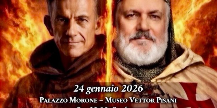 Caggiano celebra Giordano Bruno e Jacques de Molay tra storia, memoria e spiritualità
