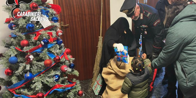 Epifania di solidarietà a Piaggine: i Carabinieri donano dolci e sorrisi ai bambini dei centri di accoglienza