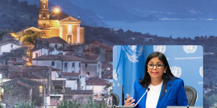 Scoperte le origini salernitane di Delcy Rodriguez: il bisnonno partì da Vibonati