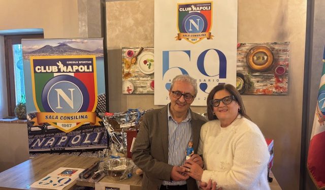 A Padula la festa del Club Napoli Sala Consilina. Emozioni nel ricordo di Mario Tardugno