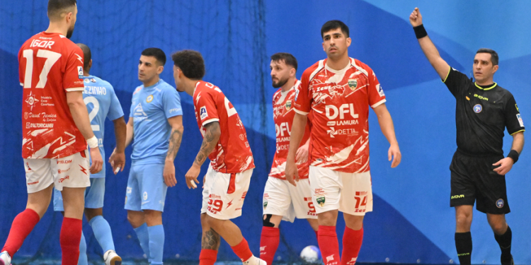 Rientro amaro per lo Sporting Sala Consilina: il Napoli cala la “manita” e vola al terzo posto