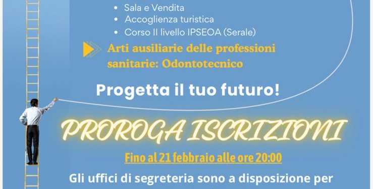 Istituto omnicomprensivo “A.Sacco” di Sant’Arsenio: prorogate le iscrizioni. C’è tempo fino al 21 febbraio
