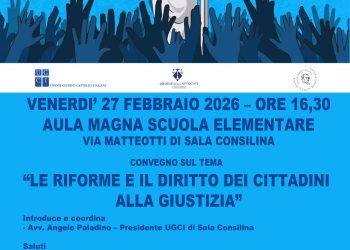 Giustizia e riforme: a Sala Consilina il confronto tra magistrati, avvocati e istituzioni sul diritto dei cittadini