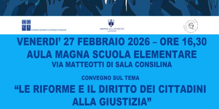 Giustizia e riforme: a Sala Consilina il confronto tra magistrati, avvocati e istituzioni sul diritto dei cittadini