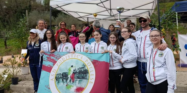 La Podistica Pollese trionfa nel Cross provinciale: una festa dello sport al femminile nel giorno dell’8 marzo