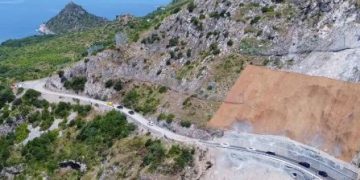 Il maltempo rende necessaria la chiusura della SS18 a Castrocucco a Maratea