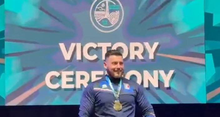 Il lucano Donato Telesca sul tetto d’Europa: record continentale con 215 kg nel sollevamento pesi