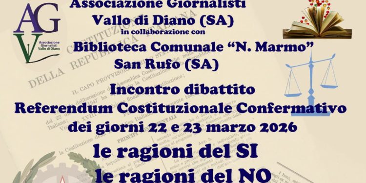 Referendum costituzionale. A Teggiano incontro-dibattito su “le ragioni del Si e del No”