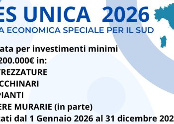 Confesercenti Vallo di Diano informa: Credito d’imposta ZES Unica. Al via le comunicazioni all’Agenzia delle Entrate