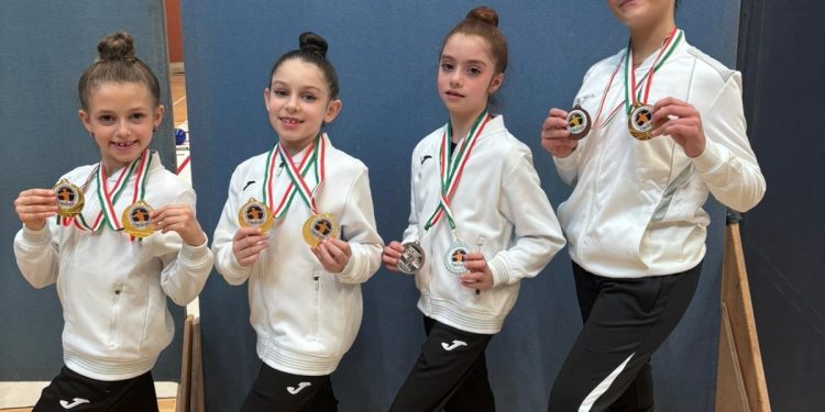 Danza e Ginnastica Kodokan, conquistati 17 podi su 18 alle gare regionali Libertas