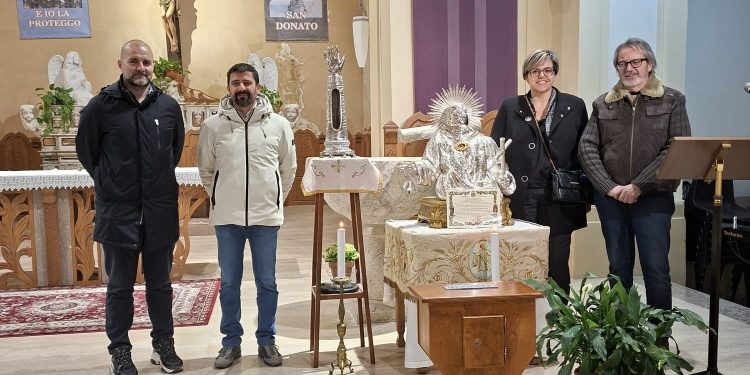 La reliquia di San Donato è tornata ad Auletta dopo la ricognizione canonica